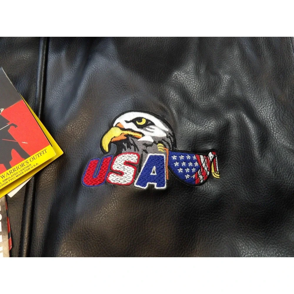 Zorro United States Marine Corps Jacket Mens 3XL Eagle Fleece Lined USA Military - Picture 4 of 11